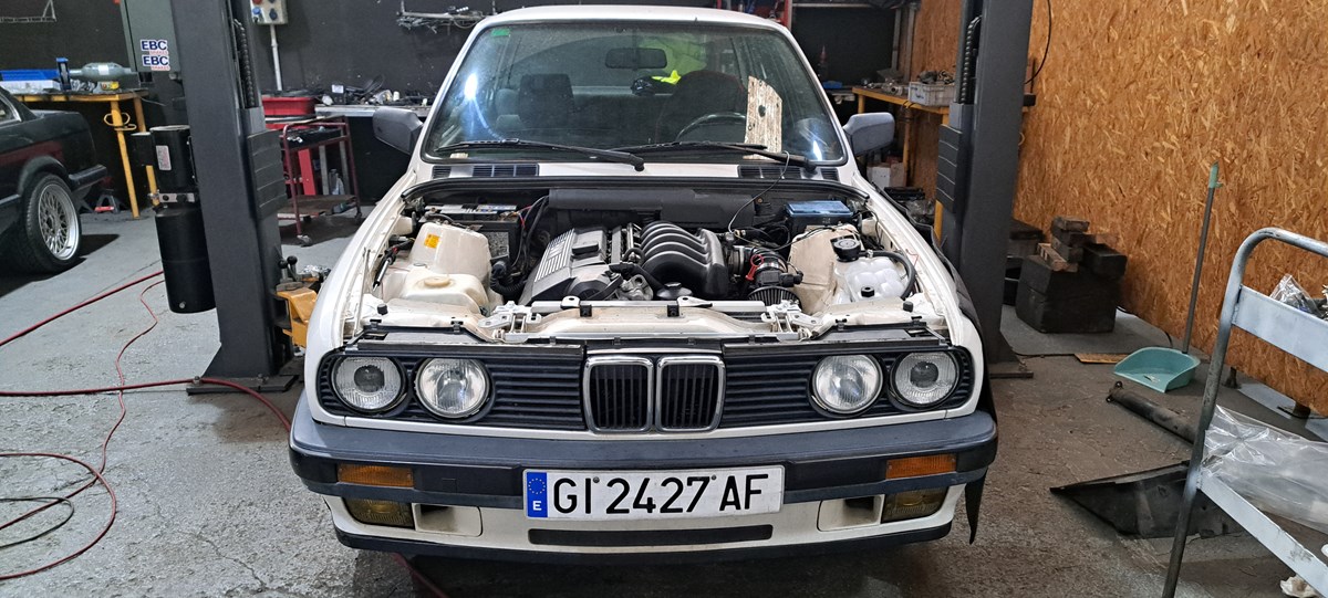 bmw e30 carburacion swap m52 e36