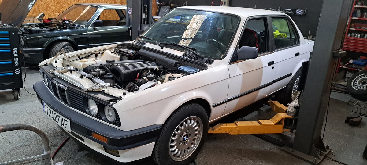 bmw e30 carburacion swap m52 e36