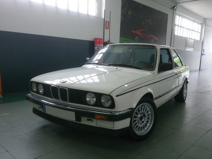 BMW e30 pre swap motor M52 2.8 328i e36