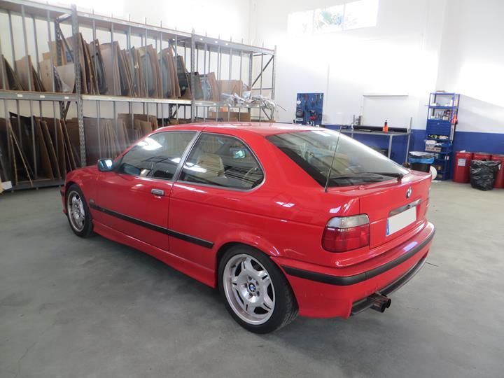 BMW E36 compact swap S54 M3 pack M