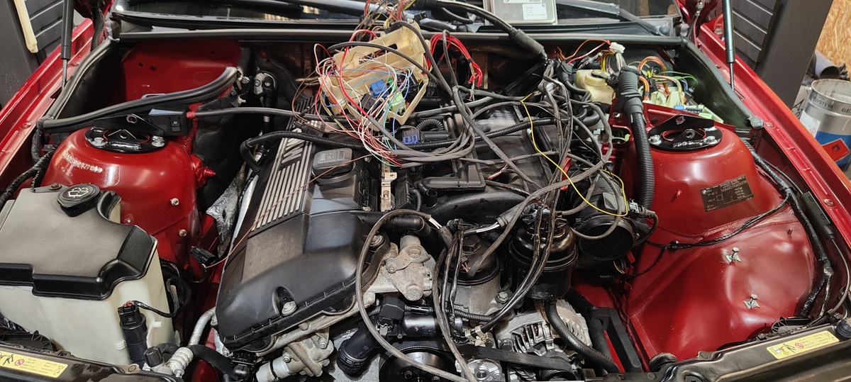 BMW E46 SMG swap caja manual motor m54b30