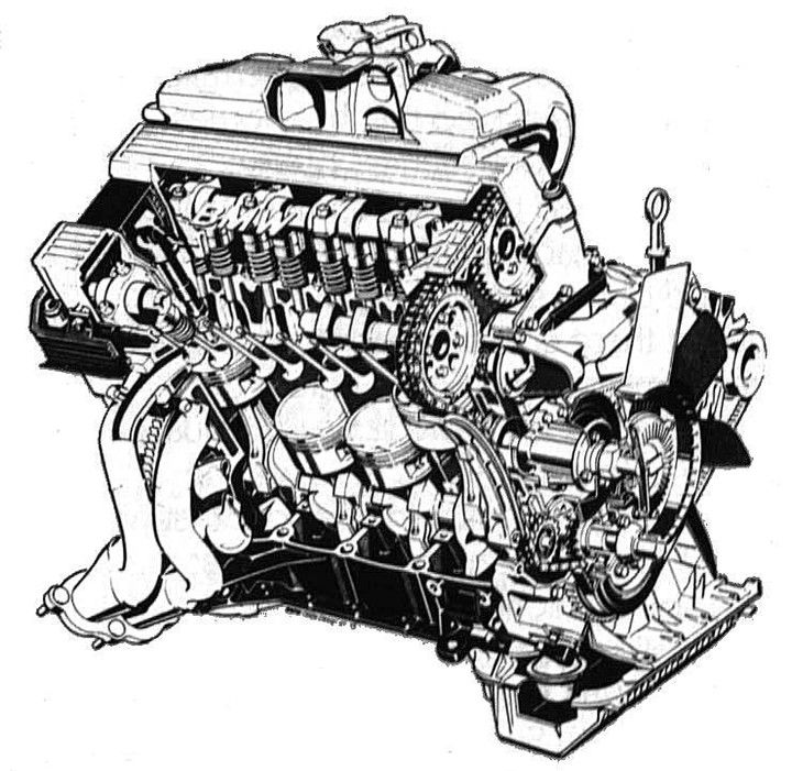 Seccion motor bmw m42 