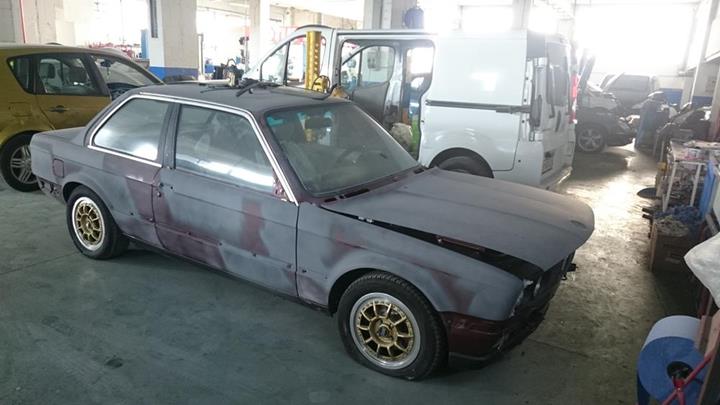 preparacion pintado bmw e30