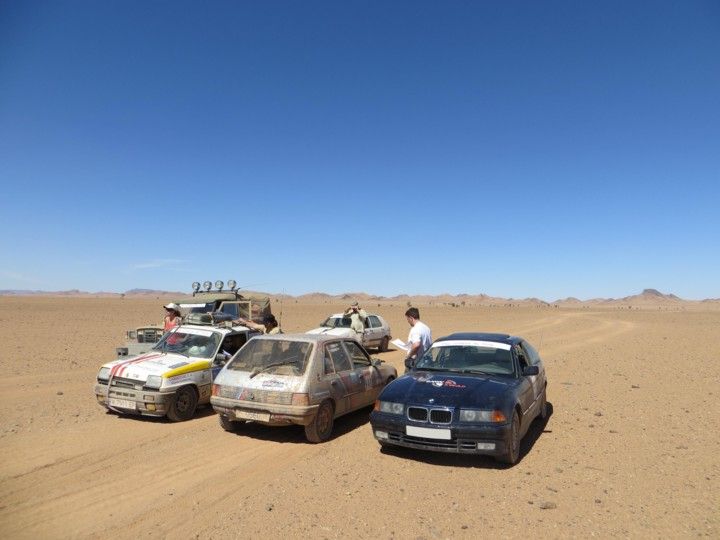 Etapa desierto Rally clasicos del atlas